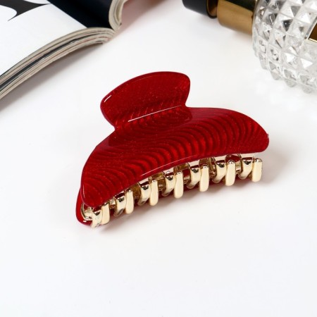 Hair crab "Sofia" waves, 7 cm, mix