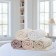 Blanket, size 195x220 cm, light-beige color