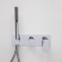Shower mixer Wasserkraft Dinkel 5877, single -rowing, built -in, watering can, brass, chrome 100721