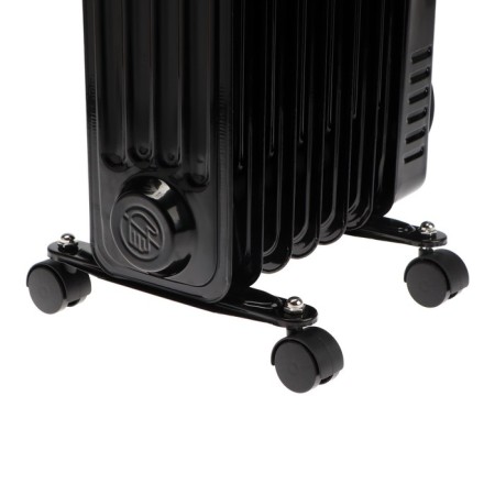 CENTEK CT-6200 heater, oil, floor, 1500 W, 15 m², 7 sections, black-5