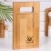 Groot and serving board "Direct pen" Small with a groove 30x18x1.8 cm