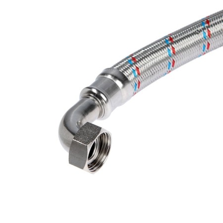 Flexible watering for water Aqualink "Giant", 1 ", internal/internal thread, corner, 50 cm-1