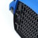 Carriage for animals with a plastic door, 40 x 32 x 26, blue