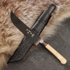 Knife Pchak Sharkhon-Small, Bone, Erma, Garda tin, ShH-15 (13-15cm)