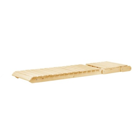 Shakelong - a sunbed with a adjustable headrest, 200 × 55 × 44.5 cm, from linden, "Dobroparov"-1