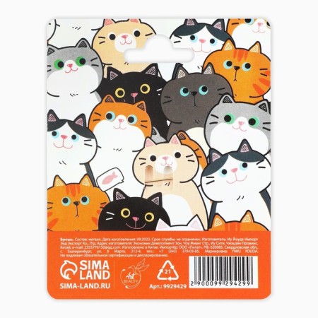 Brooch "Paw", 2.9 x 2.5 cm-6