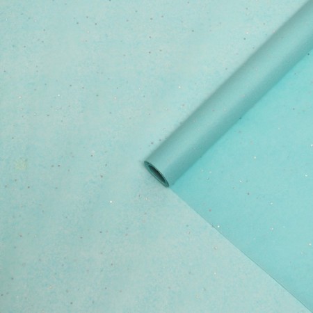 Paper Pacific, "Confetti", Blue, 50cm x 10 m