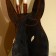 Mask "Zebra" Albezia 55 cm