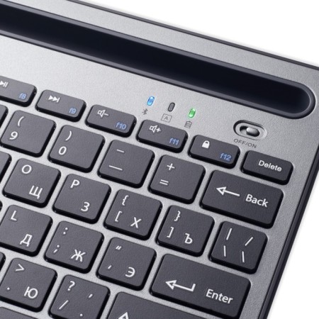 Kead keyboard 845m gray/black USB wireless BT/Radio Slim Multimedia (1680661)-4