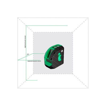 Laser Laser Armo 2D Green Professional Edition, up to 40 m, 2 rays, 535 nm, ± 0.3 mm/m-4