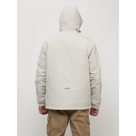 Male spring jacket, size 56, light gray color-14