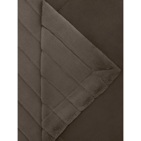 Texrepublic blanket, size 200x220 cm, brown color-5