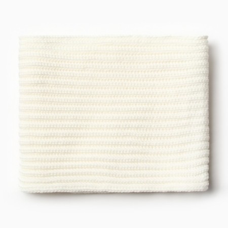 Scarf (clamp) Children's, dairy color, size 108x26 cm-2