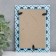 Photo frame 10x15 cm plastic L-7 blue (plastic screen)
