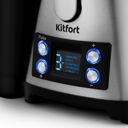 Kitfort KT-1395, 800 W, 1.5 l, silver kitchen combine-2
