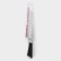 Knife for bread shade Venus, blade 21 cm, black color
