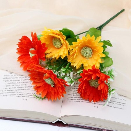 Bouquet "Chrysanthemum Indian" 30 cm, mix