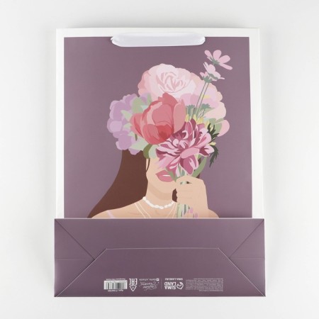 Package Gift Laminated Vertical, Packaging, “With Love”, L 31 x 40 x 11.5 cm-4