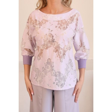 Female jumper, size 50, lilac color-2