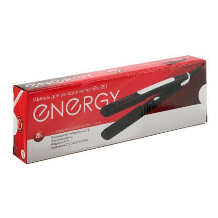 Energy En-851, 20 W, 20 W, aluminum coating, 85x20 mm, 220 ° C, black-5
