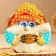 Wooden piggy bank "Brown Kuzma", mix