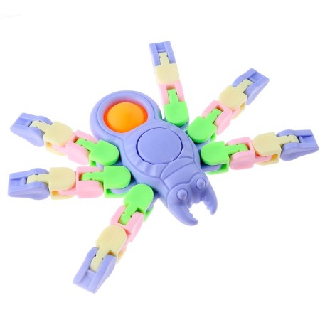 Developing toy "spider", color mix