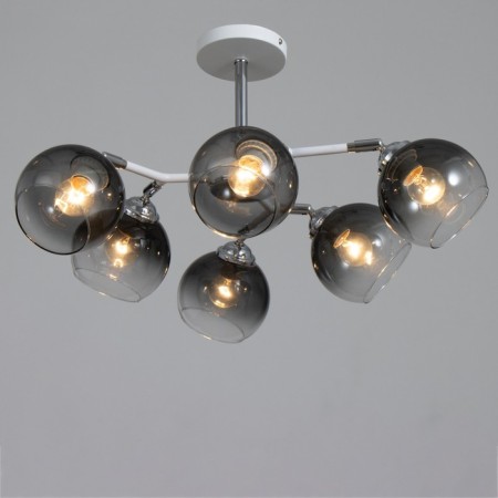 Askfeya chandelier 6he27 40W Belo-chromium 62x62x27 cm Bayerlux-1