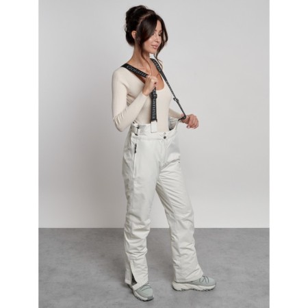 Semi -combinezone female ski insulated, size 46, white color-18