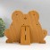 Photo frame plastic 10x15 cm "Frog" under the tree mix 21x26.5 cm
