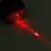 Battery -off flashlight, 5W, 1200 mAh, 120 lm, 2 modes, laser, 5 x 6.5 cm, red