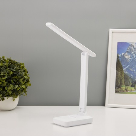 Table lamp with a stand for the phone "Uno" 4W LED USB 2700-6500k White