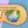 Sleep mask "Little vacation", 19.3 x 9.5 cm, beige color