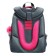 School backpack 38 x 30 x 16 cm, ergonomic back, Stavia "Fluffy", gray