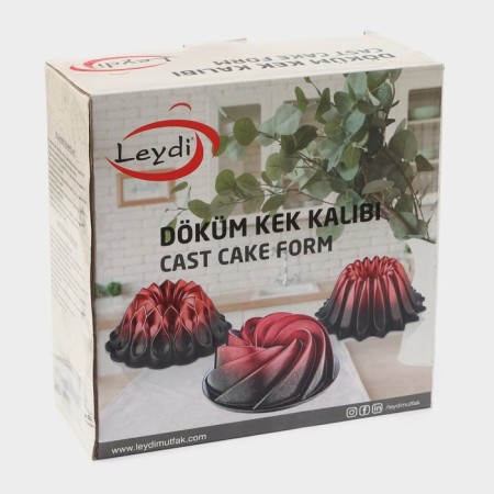 Baking form 26x9.5 cm Lotus bronze color-4
