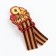 The icon with the St. George ribbon “May 9, cloves”, wood, 4.8 x 6.6 cm