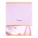 A notebook of 96 sheets in the Calligrata cage "Marble with a strip", cover coated cardboard, glossy lamination, block offset mix