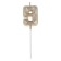 Candle in the cake on the skewer "Almaz", the number "9", champagne, 4.8x2.6 cm