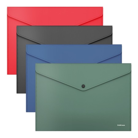 A4 button, 140 μm, Erichkrause Fizzy Classic, opaque, opaque, mix