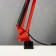 Table lamp on a hinges 800 "Crucial, red" E27 40W Risalux