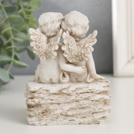 Polystone souvenir "Angels on a pebble" mix 10.5x7.5x8.5 cm-3