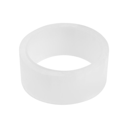 Adhesive tundra, transparent, bilateral, 40 mm x 2 m-4