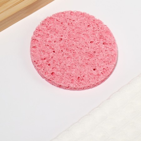 Sponge for washing "softness", d = 7.5 cm, color mix-3