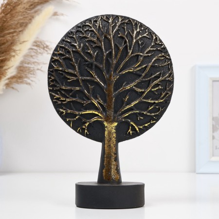 Figure "Tree of Life" 16x5x17cm, black with gilding-1