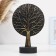 Figure "Tree of Life" 16x5x17cm, black with gilding
