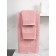 Terry towel Bio-Textiles, 380 gr, size 50x90 cm, pink color