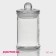 Glass jar for spices of the share "Stella", 150 ml, 6 × 11.5 cm