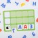 Board game "Learning to read by writing", 3+