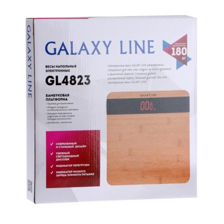 Floor Libra Galaxy Line GL 4823, electronic, up to180 kg, 2HAAA (included)-4