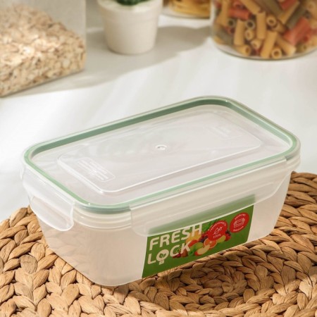 Drill container with sealed lid, 1 l, color mix