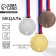 Medal for applying 005 diam 7 cm. Color of bronze. With a ribbon